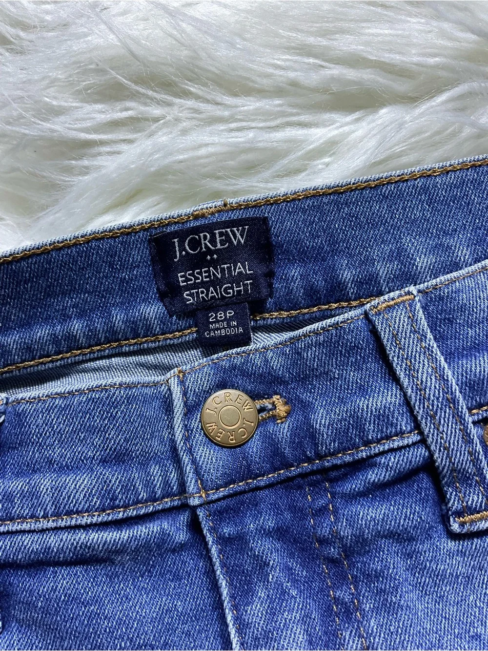 J Crew Essential Straight Jeans